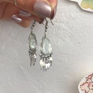 Jewelry - Clear dangly earrings Jewelry - Clear dangly earrings